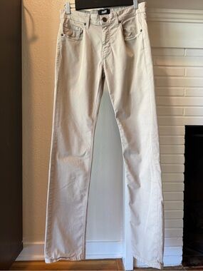 PAIGE Normandie Straight Leg Jeans Men’s 29 Beige Tan Premium Denim